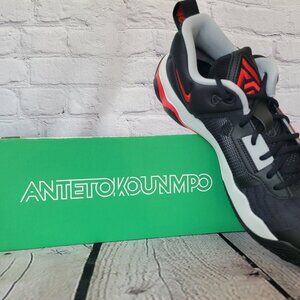 Nike Giannis Immortality 3 Basketball Shoes- Black/Red